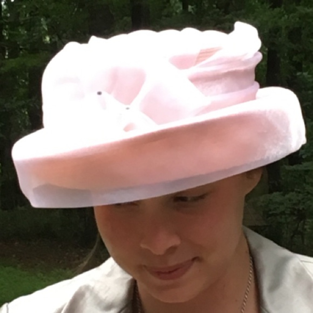 Elegant Pink Women's Hat
